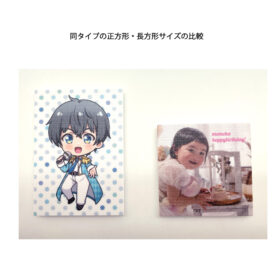 ミニピクチャーボードキーホルダー正方形サイズ - 画像 (4)